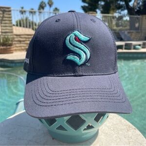 Seattle Kraken Cap Velcro Strap